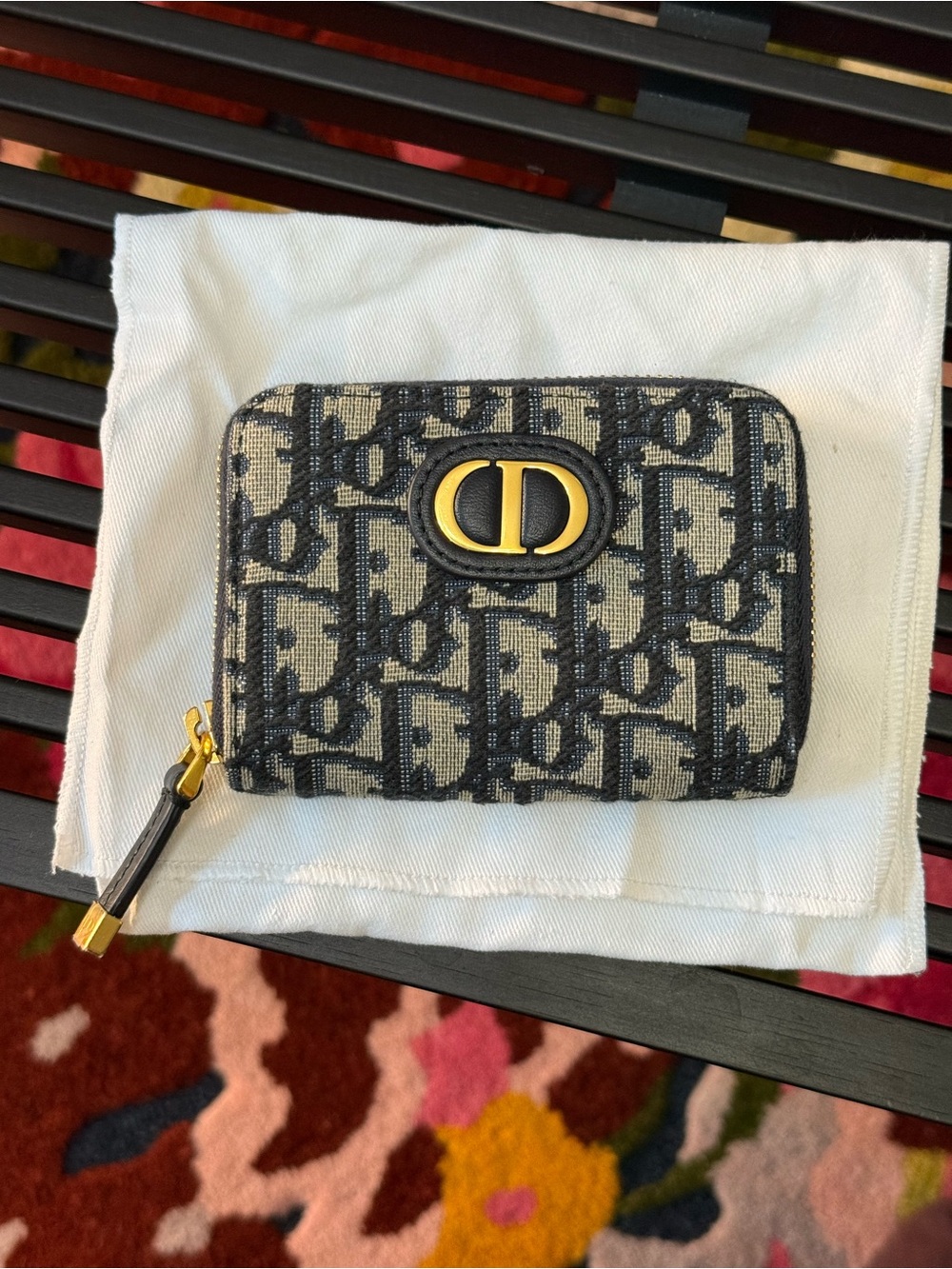 Dior 30 Montaigne Voyageur coin purse